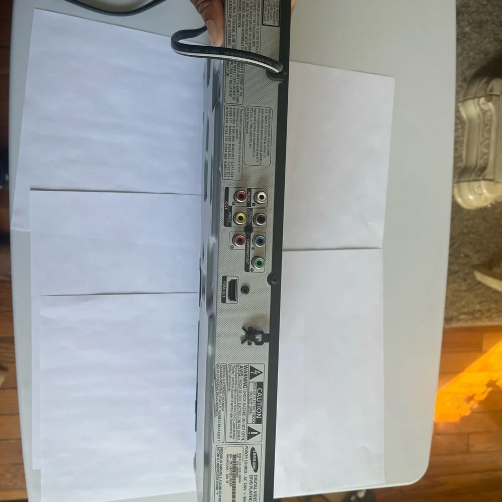 Samsung Digital Video Disc Player dvd-1080p9/xaa 2009 With Manual No Remote
